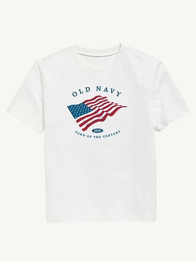 Heritage 2000 Flag Graphic T-Shirt For Kids