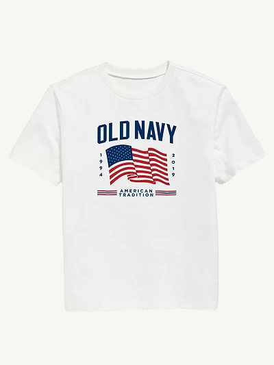 Heritage 2019 Flag Graphic T-Shirt For Kids