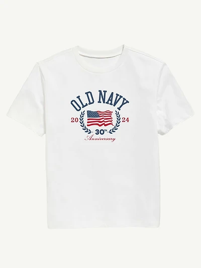 Heritage 2024 Flag Graphic T-Shirt For Kids