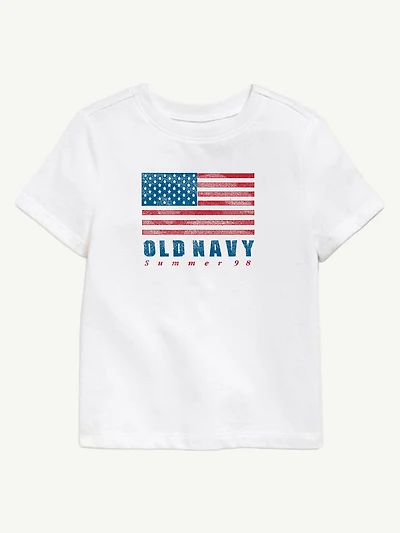 Heritage 1998 Flag Graphic T-Shirt For Toddler