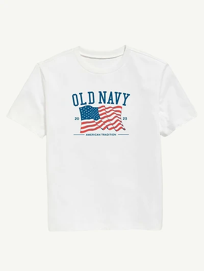 Heritage 2023 Flag Graphic T-Shirt For Kids