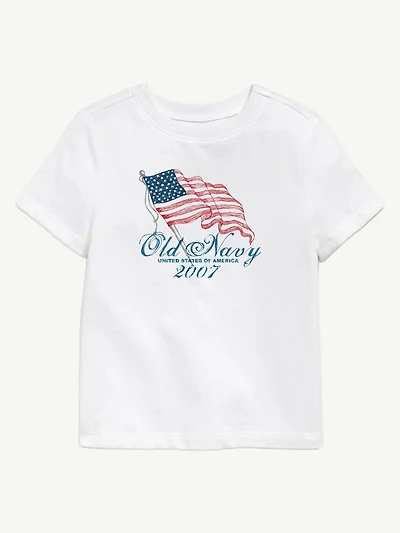 Heritage 2007 Flag Graphic T-Shirt For Toddler