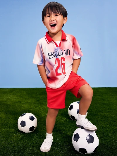 FIFA World Cup 26™ England Unisex Lifestyle Collared Jersey T-Shirt for Toddler