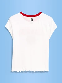 FIFA World Cup 26™ Canada Smocked Graphic T-Shirt for Women