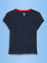 FIFA World Cup 26™ Spain Smocked Graphic T-Shirt for Women