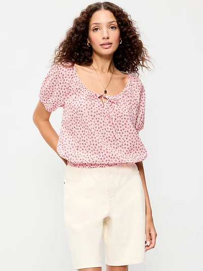 Bubble Hem Top