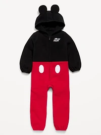 Disney© Hooded Mickey Mouse Microfleece One-Piece for Toddler Boys