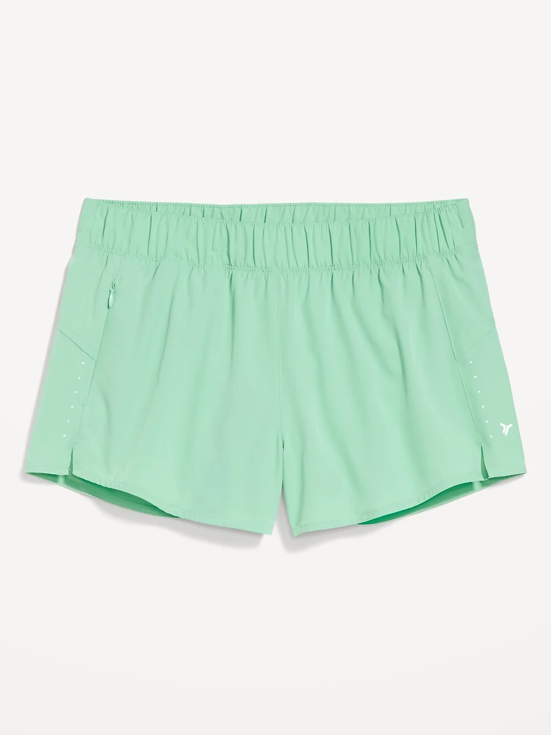 Mid-Rise StretchTech Run Shorts - 3-inch inseam