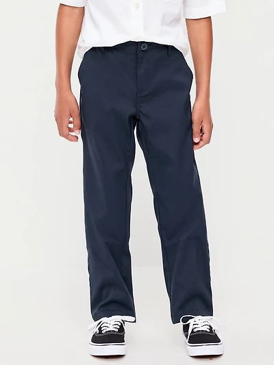 Uniform Straight Leg Tech Pants for Boys