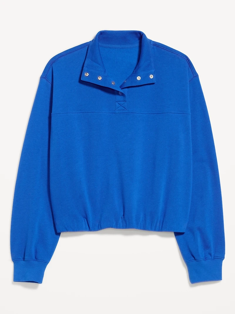 SoComfy Funnel-Neck Sweatshirt