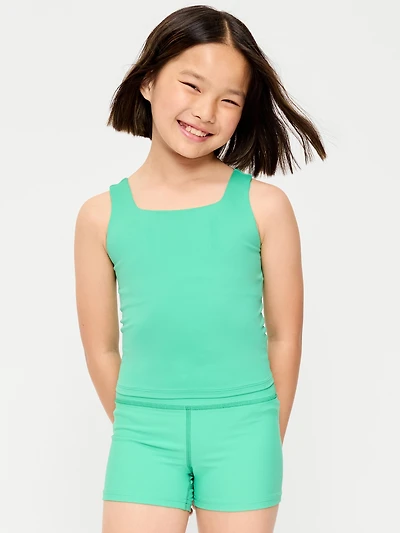 StudioSmooth Longline Sports Bra for Girls