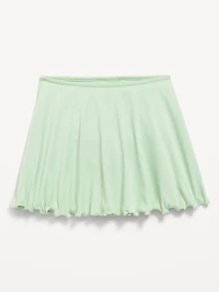 High-Waisted StudioSmooth Ruffled Skort for Girls