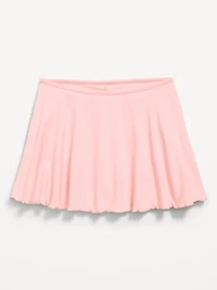 High-Waisted StudioSmooth Ruffled Skort for Girls