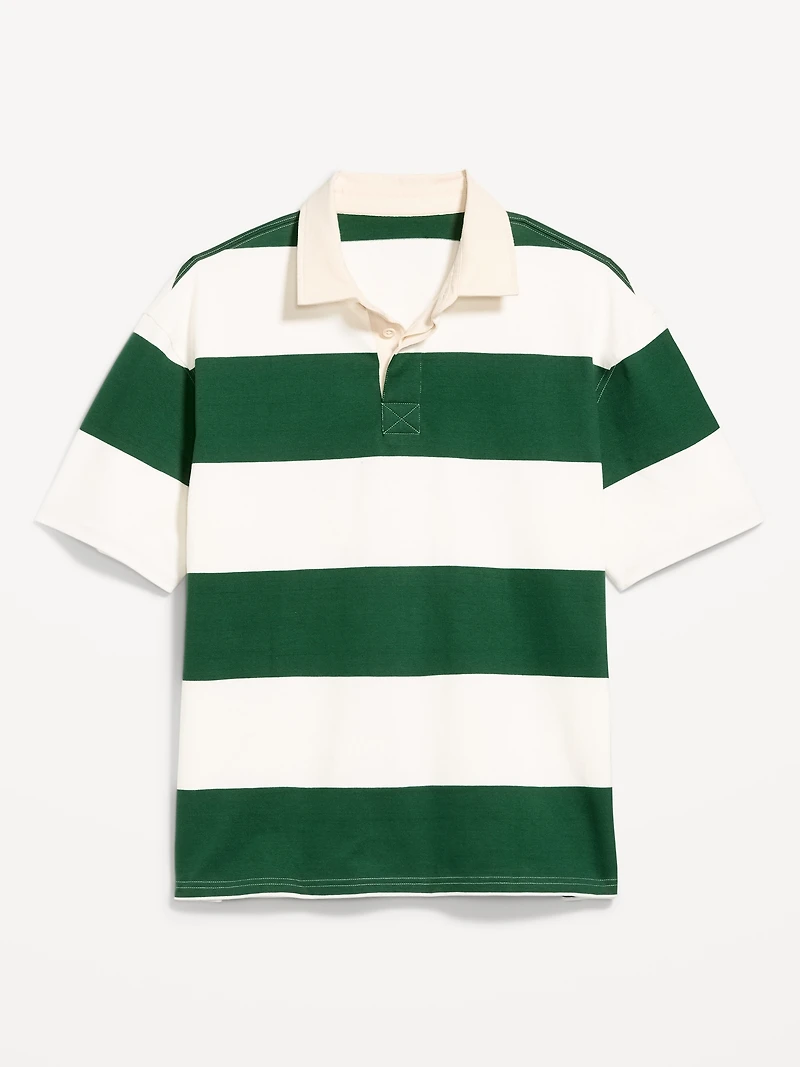 Striped Rugby Polo