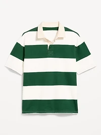 Striped Rugby Polo