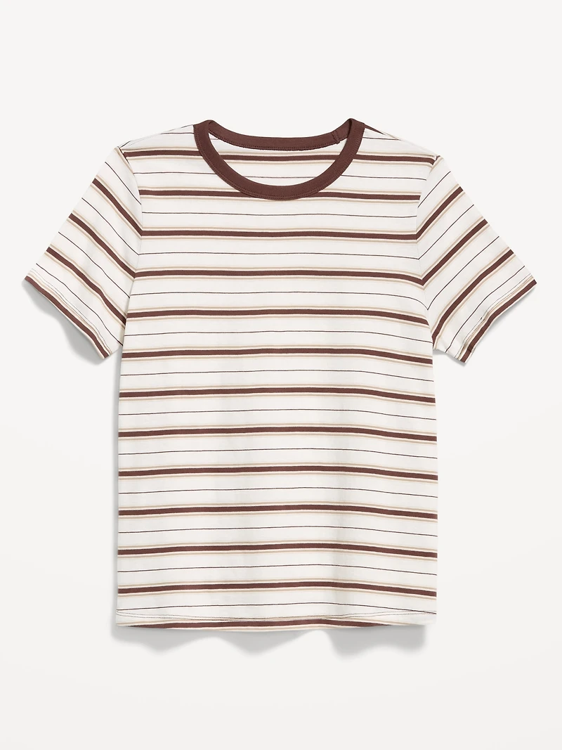 EveryWear Crew-Neck Striped T-Shirt