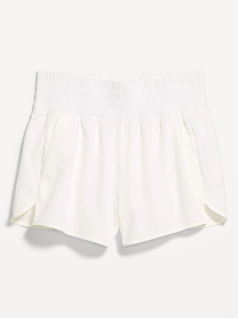 Extra High-Waisted Crinkle Run Shorts - 3-inch inseam
