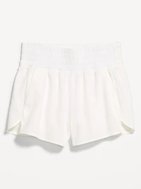Extra High-Waisted Crinkle Run Shorts - 3-inch inseam