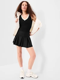 StudioSmooth Cropped Tennis Tank Top