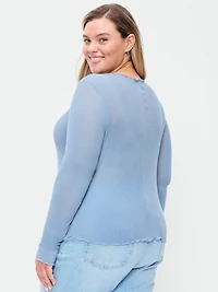 Lettuce-Edge Tissue T-Shirt