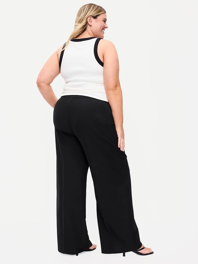 High-Waisted Billie Wide-Leg Trouser