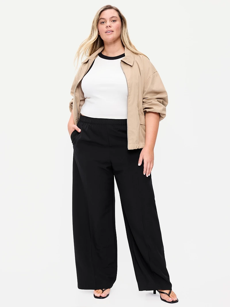High-Waisted Billie Wide-Leg Trouser