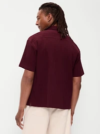 Loose Fit Textured Shirt