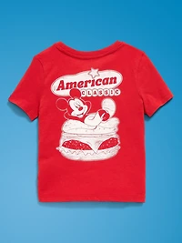 Old Navy x Disney Mickey Mouse Unisex Logo-Graphic T-Shirt for Toddler