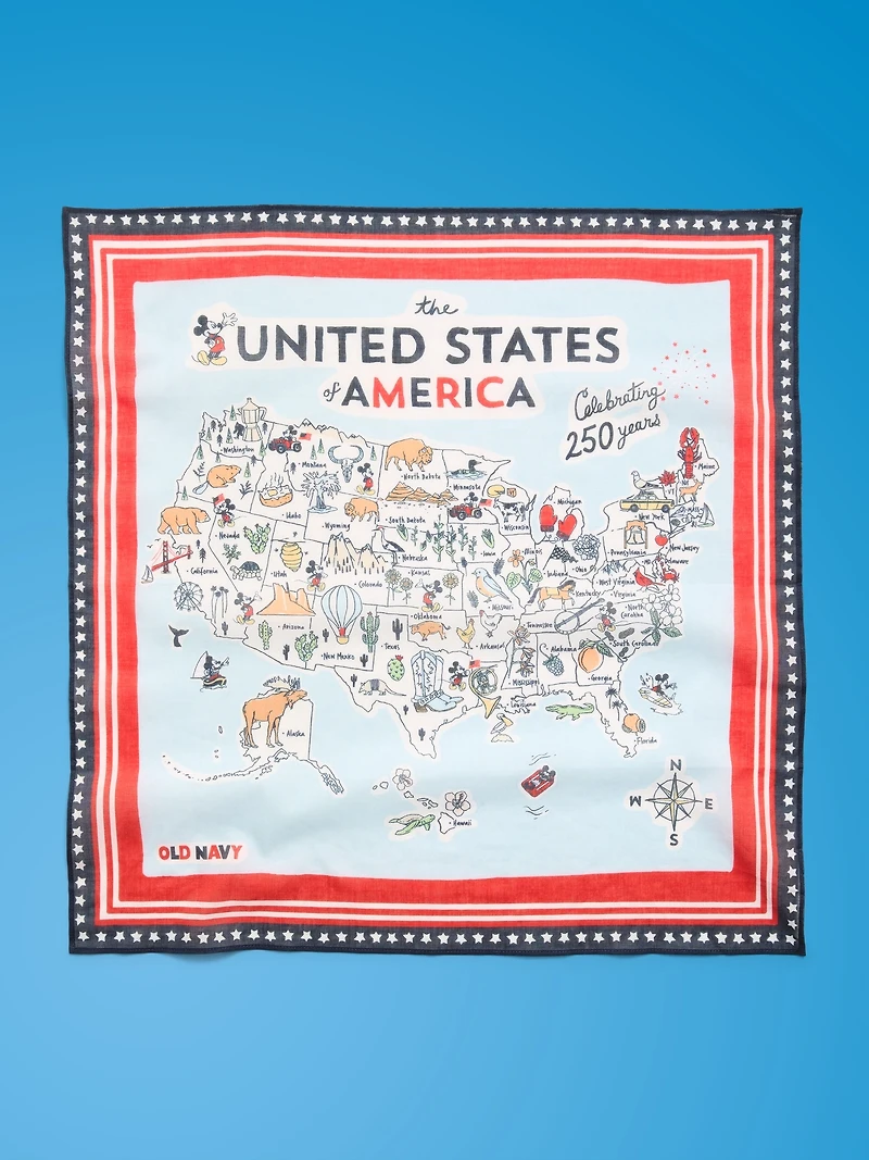 Old Navy x Disney Cotton Scarf