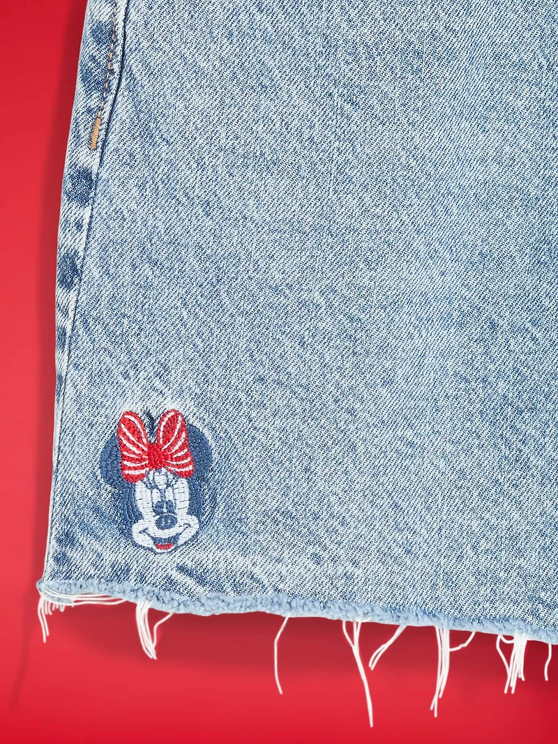 Old Navy x Disney Minnie Mouse High-Waisted OG Jean Cut-Off Shorts-- 4-inch inseam for Women