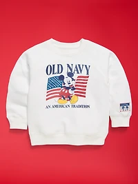 Old Navy x Disney Mickey Mouse Oversized Unisex Crew-Neck Sweatshirt for Toddler