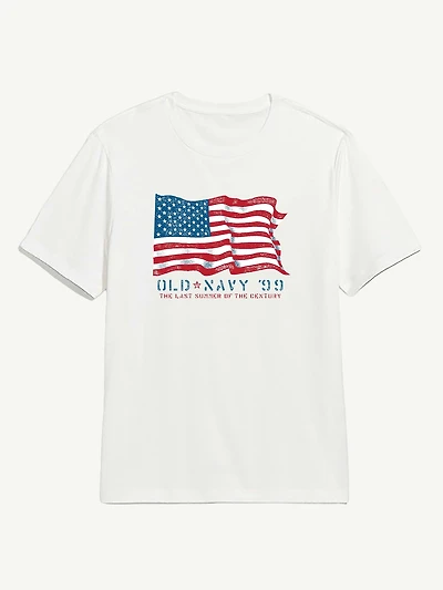 Heritage 1999 Flag Graphic T-Shirt for Men