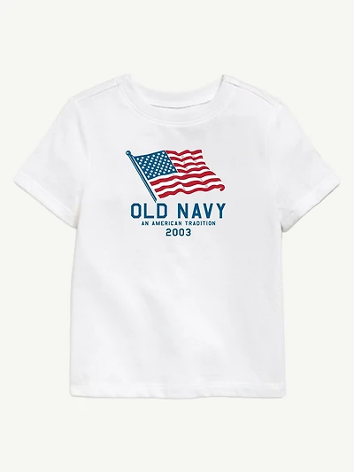 Heritage 2003 Flag Graphic T-Shirt For Toddler