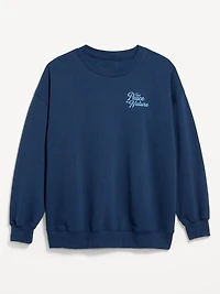 SoComfy Oversized Crew-Neck Sweatshirt
