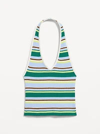 Ribbed Halter Top