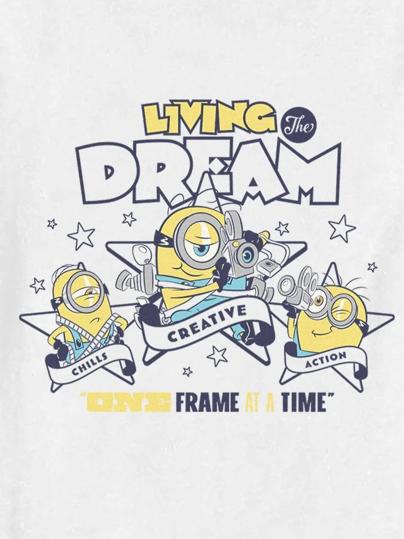 Minions 3 Living The Dream Graphic T-shirt for Toddler