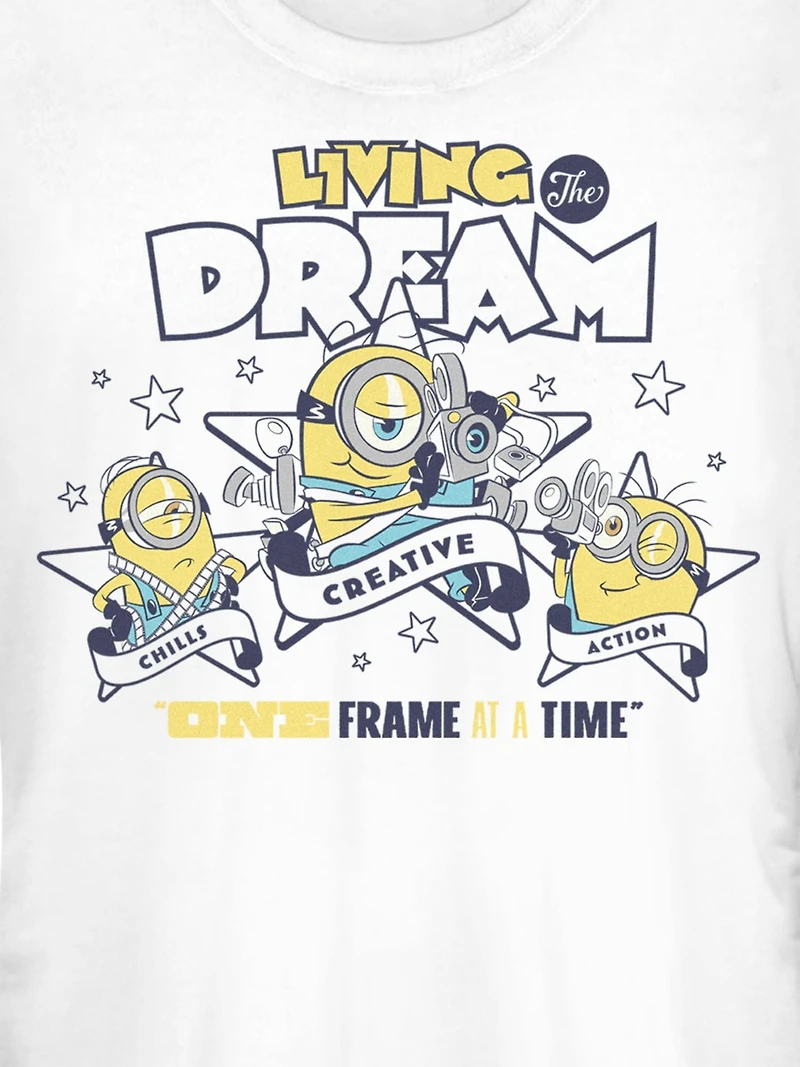Minions 3 Living The Dream Graphic T-Shirt