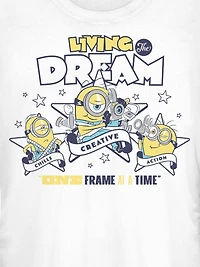 Minions 3 Living The Dream Graphic T-Shirt