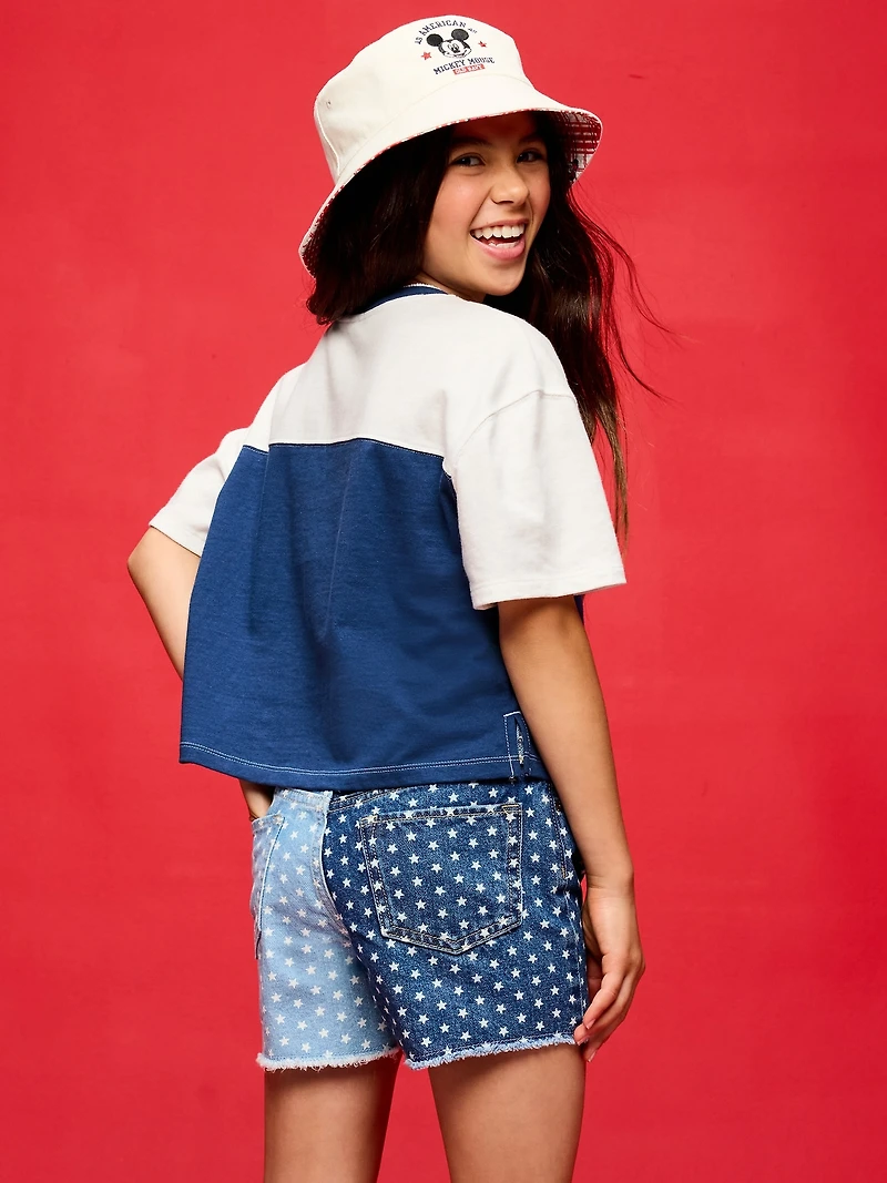 Old Navy x Disney Mickey Mouse Football-Style T-Shirt for Girls