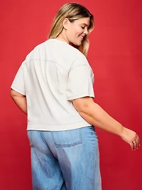 Old Navy x Disney Mickey Mouse Football-Style T-Shirt for Women