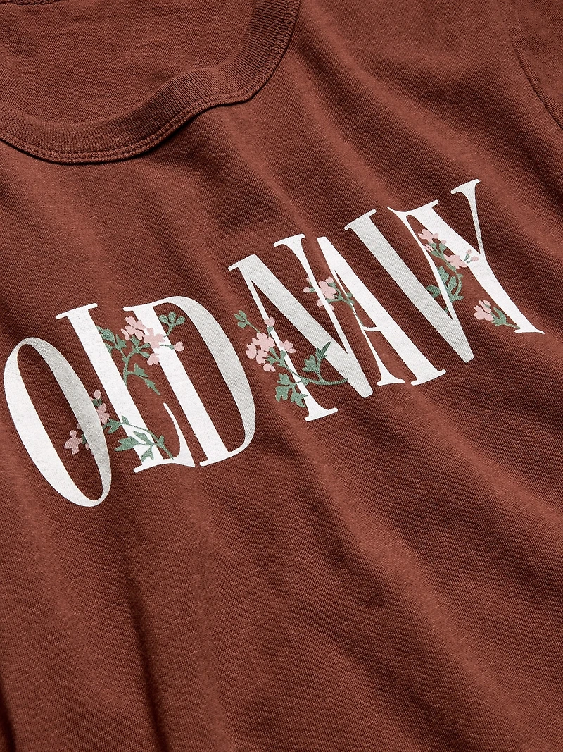 EveryWear Crew-Neck Logo-Graphic T-Shirt