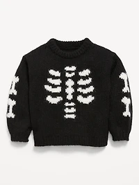 Long-Sleeve Graphic Sweater for Toddler Girls