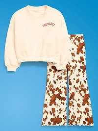 Old Navy x Pixar Toy Story Sweatshirt and Flare Leggings Set for Toddler Girls