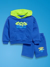 Old Navy x Pixar Toy Story Pullover Hoodie and Shorts Set for Toddler Boys