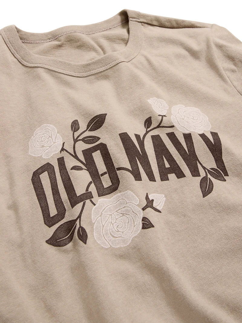 EveryWear Crew-Neck Logo-Graphic T-Shirt