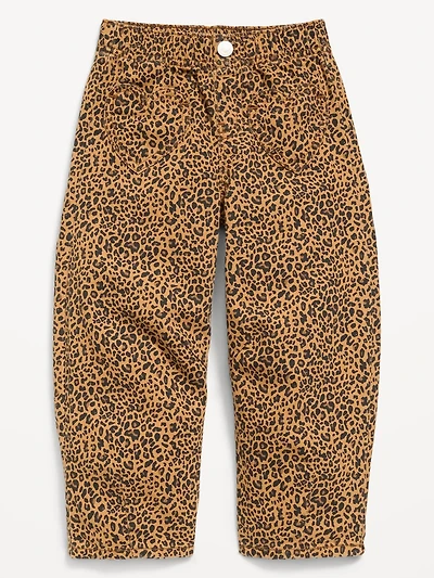 Super Baggy Barrel-Leg Jeans for Toddler Girls