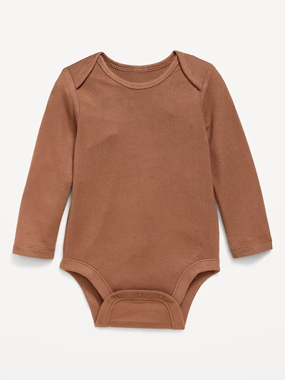 SoftMode Long-Sleeve Ribbed Bodysuit for Baby