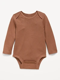 SoftMode Long-Sleeve Ribbed Bodysuit for Baby
