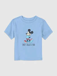 Mickey Classic Dads Fan Mickey Graphic T-shirt for Toddlers