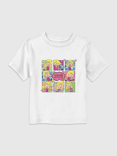 Lizzy McGuire Multi Lizzie Graphic T-shirt for Toddlers